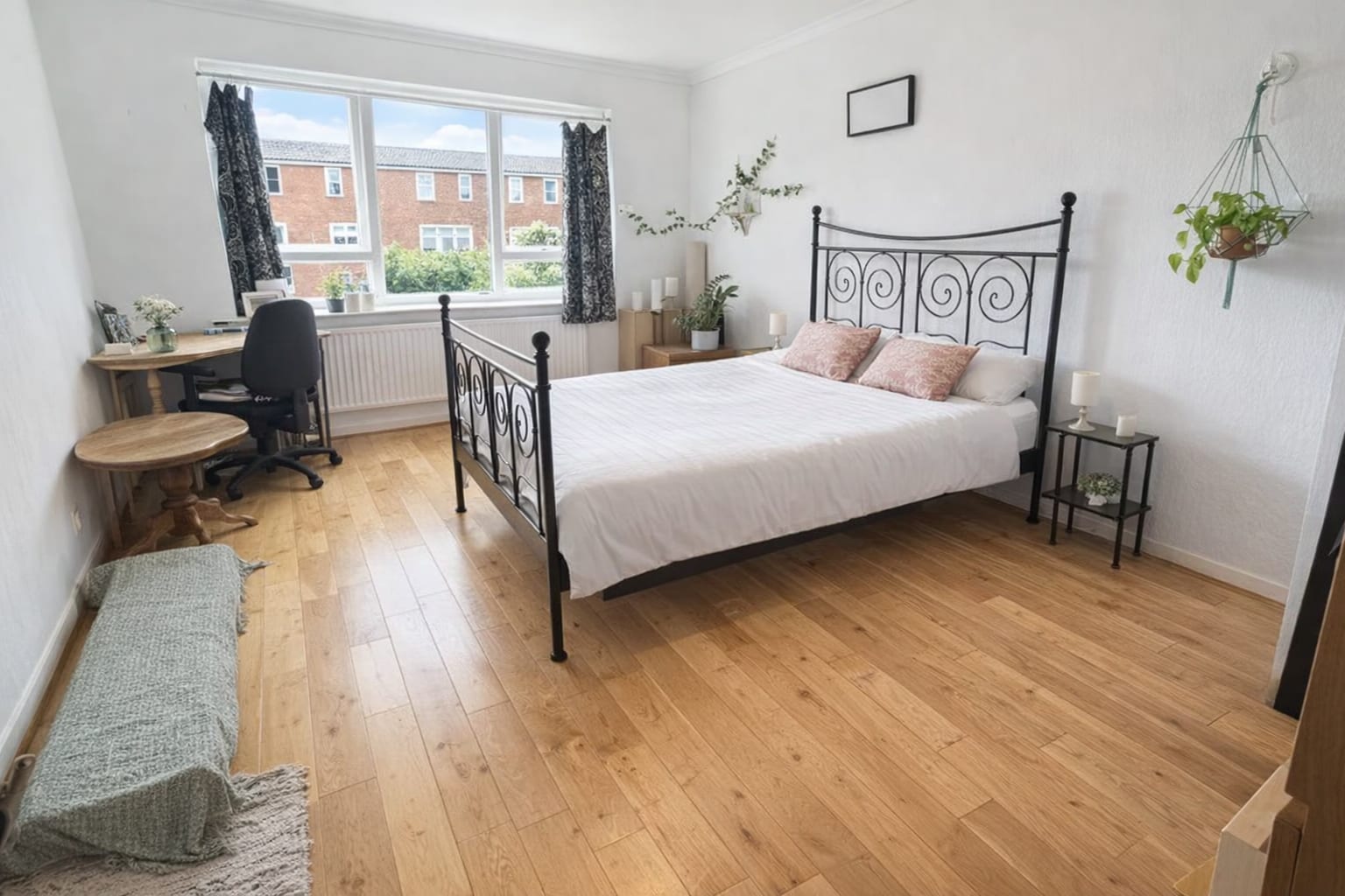 Bedroom — after the Declutter edit